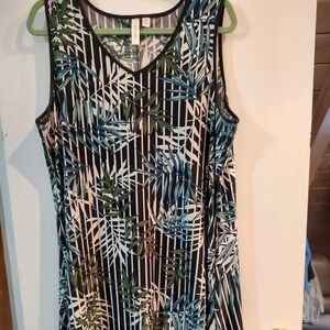 BNNU Asymmetrical Hem Tank Dress